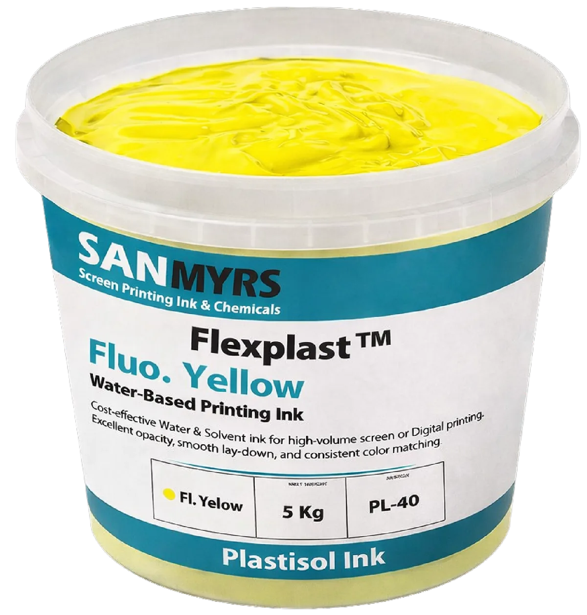 Plastisol Fluorescent Yellow